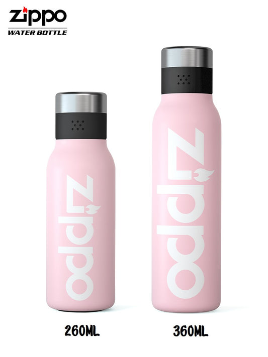 Sporty Stainless Steel Insulated Bottle (Girly Pink) 260ml