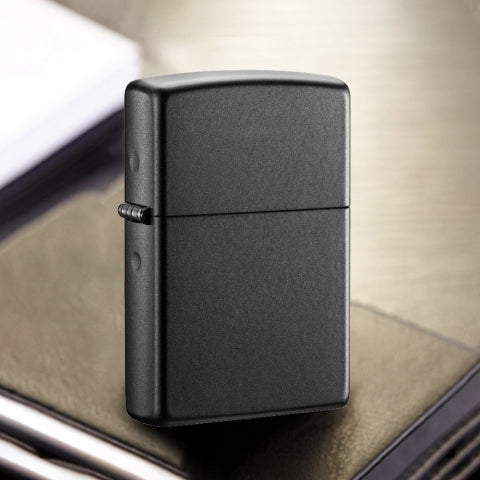 218 Black Matte Windproof Lighter