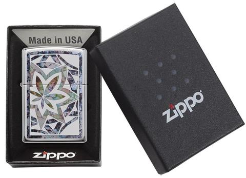29727 Maple Leaf Painted Windproof Lighter