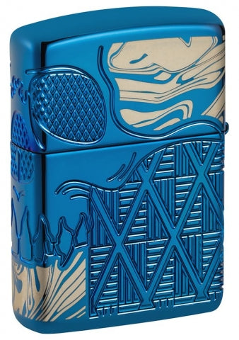 49705 Armored Skull Windproof Lighter