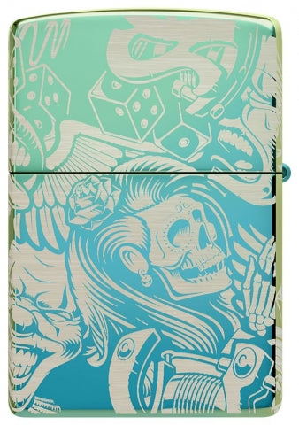 48410 Tattoo Design Windproof Lighter