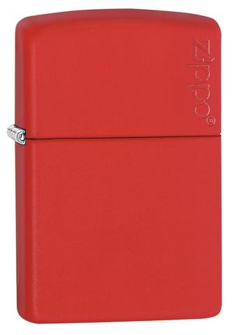 233ZL Red Matte Zippo Logo Windproof Lighter