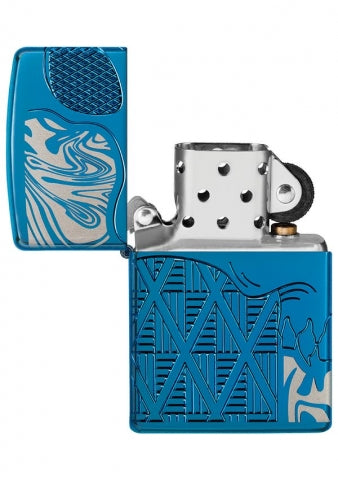 49705 Armored Skull Windproof Lighter
