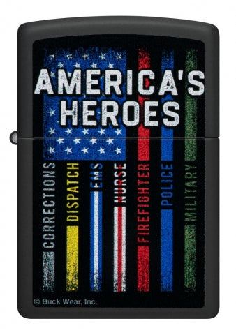 48634 Buck Wear® America's Heroes Design