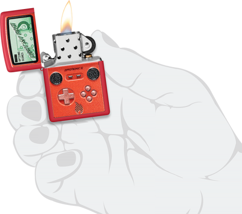 46700 ZIPPO 遊戲機設計防風打火機