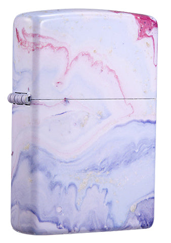 Z-30033 Ins Style - Pink and White Sand Windproof Lighter