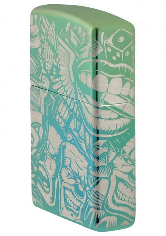 48410 Tattoo Design Windproof Lighter