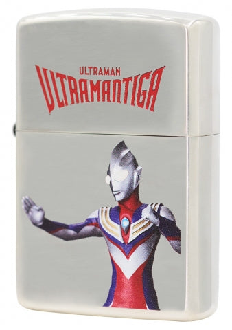 CZA-2-45 Ultraman Tiga Silver Collector's Edition Windproof Lighter