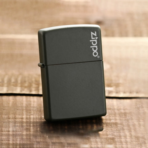 221ZL Green Matte Zippo Logo Windproof Lighter