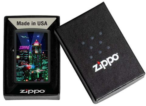 48506 Cyberpunk City Windproof Lighter