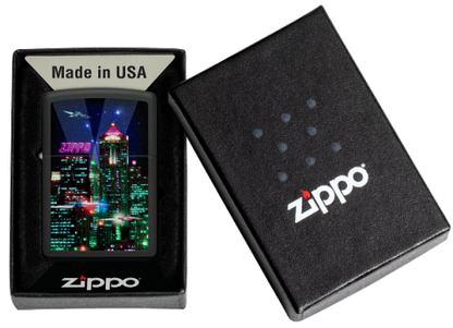 48506 Cyberpunk City Windproof Lighter