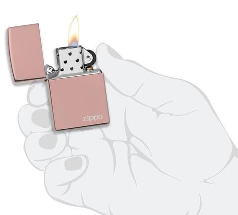 49190ZL Rose Gold Windproof Lighter