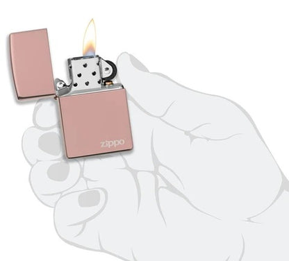 49190ZL Rose Gold Windproof Lighter