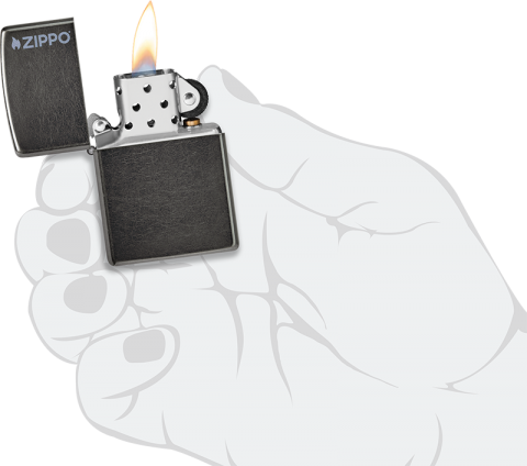28378ZL Metallic Gray Windproof Lighter