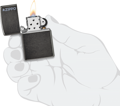 28378ZL Metallic Gray Windproof Lighter