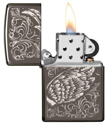 29881 Wings of the Heart Windproof Lighter