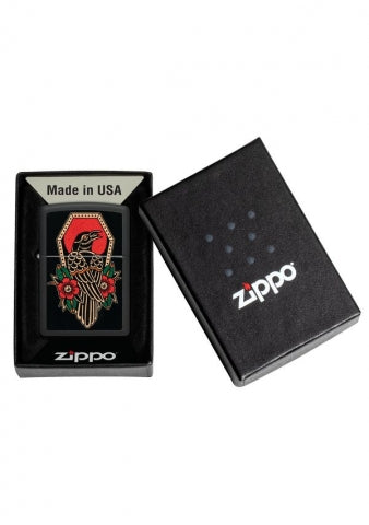 48611 Raven Tattoo Windproof Lighter