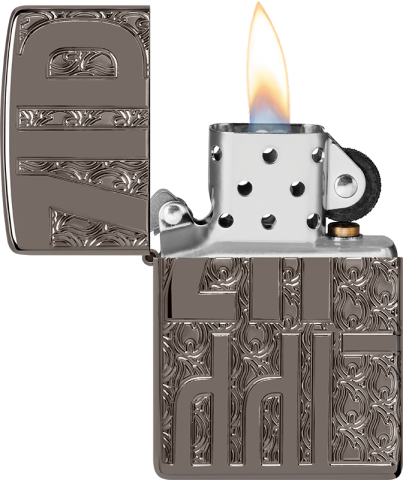 46312 Classic Engraved Logo (Armor) Windproof Lighter