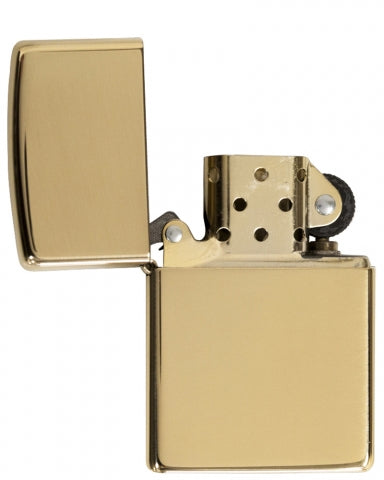 254B High Polish Brass Windproof Lighter