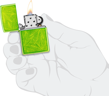 46269 冰霜大麻葉防風打火機