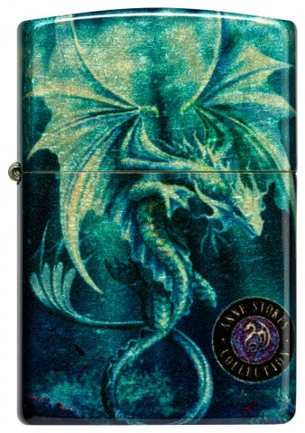 48986 Anne Stokes Gothic Dragon Windproof Lighter