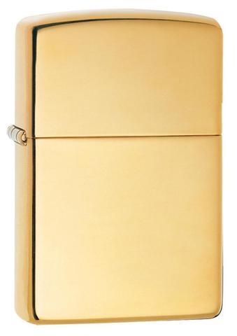 169 Armor High Polish Brass Windproof Lighter