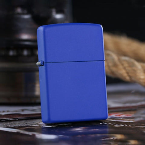 229 Royal Blue Matte Windproof Lighter