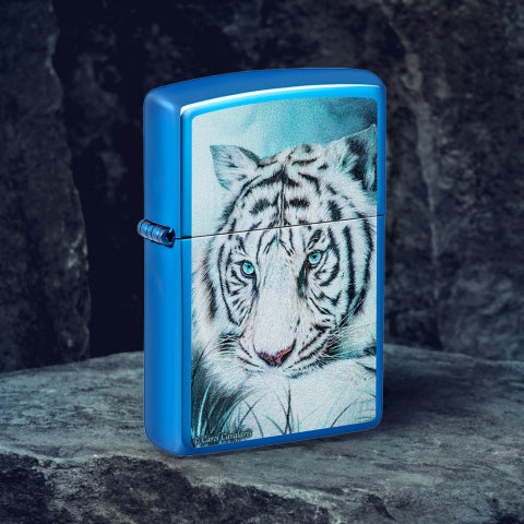 48951 White Tiger – Spirit of Sensuality Windproof Lighter