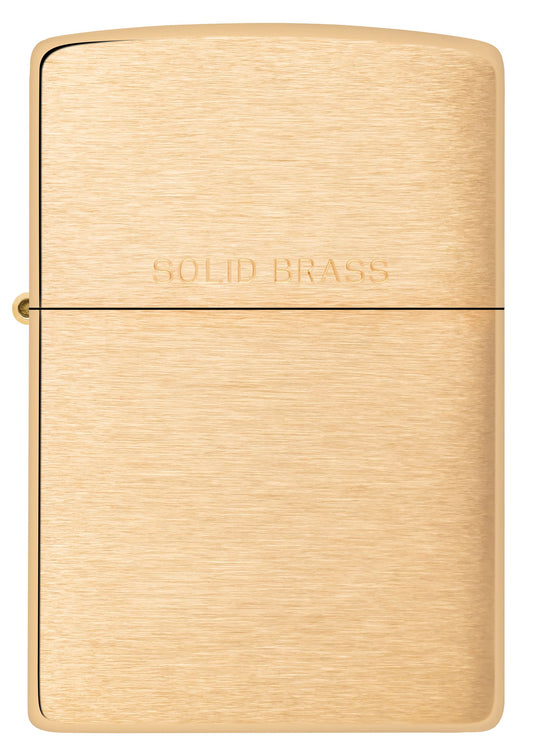 204 Brushed Brass Windproof Lighter