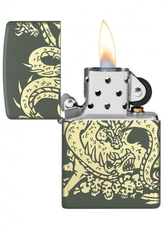 48907 Multi-Headed Dragon Windproof Lighter