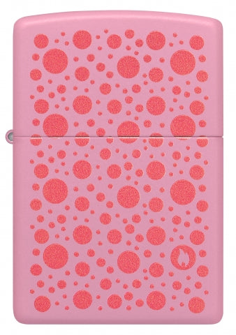 46170 Pink Spots Windproof Lighter