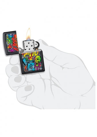 49605 Street Art Windproof Lighter