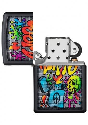49605 Street Art Windproof Lighter