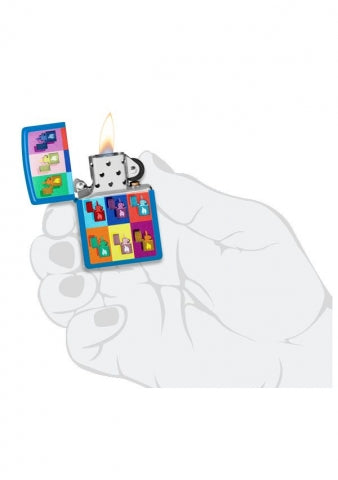 48722 Pop Art Windproof Lighter