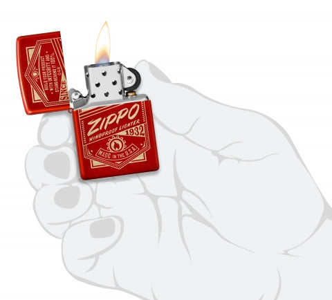 48620 Founder’s Quote Windproof Lighter