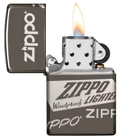 49051 Classic Surround Logo Windproof Lighter