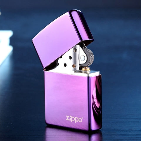 24747ZL Iridescent Purple Windproof Lighter