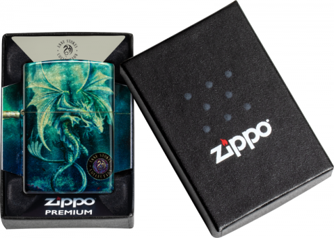 48986 Anne Stokes Gothic Dragon Windproof Lighter