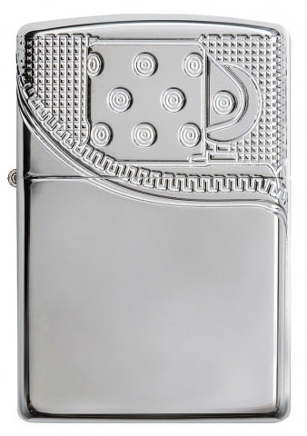 29674 Zipper Structure Design (Armor) Windproof Lighter