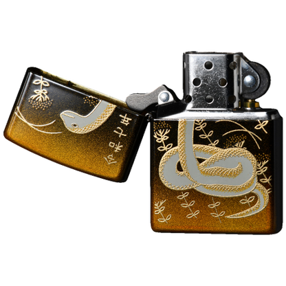 ZA-6-2 Ukiyo-e Snake Windproof Lighter