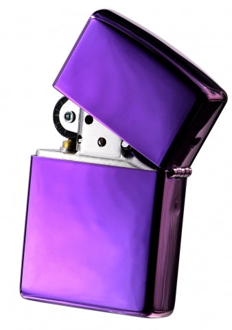 24747ZL Iridescent Purple Windproof Lighter