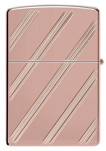 48768 Armor® Rose Gold Script Collectible Windproof Lighter
