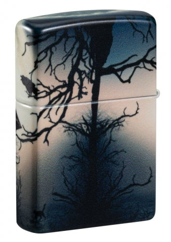 48922 House of Horrors Windproof Lighter (Includes Blue-Light Keychain, Assorted Color)