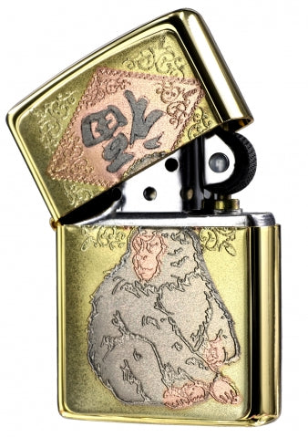 ZA-2-1A Lucky Monkey Windproof Lighter