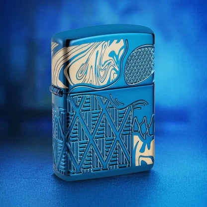 49705 Armored Skull Windproof Lighter