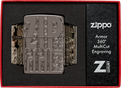 46312 Classic Engraved Logo (Armor) Windproof Lighter