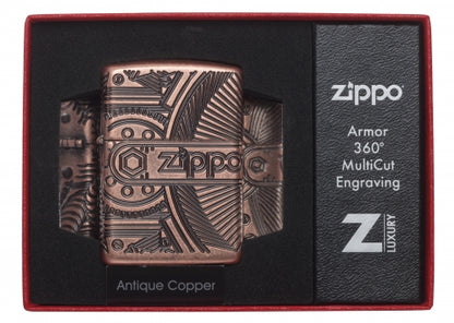 29523 Mechanical Deconstruction (Armor) Windproof Lighter