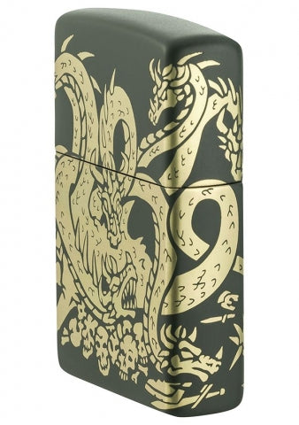48907 Multi-Headed Dragon Windproof Lighter
