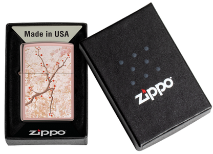 49486 Falling Cherry Blossoms Windproof Lighter
