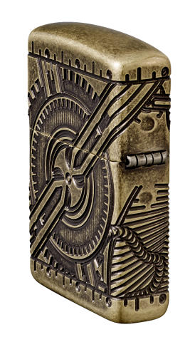 29268 Steampunk - Skull (Armor) Windproof Lighter